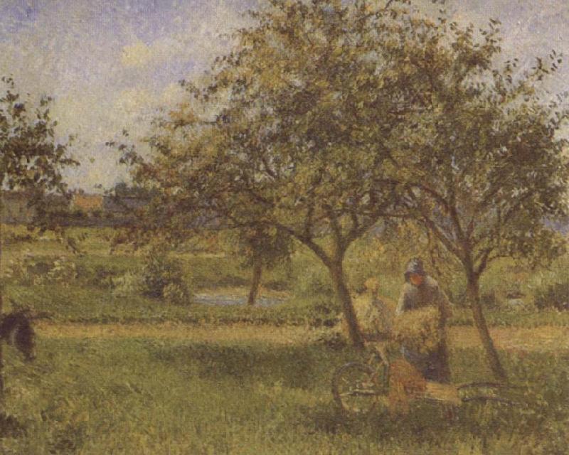 Camille Pissarro The Wheelbarrow Germany oil painting art